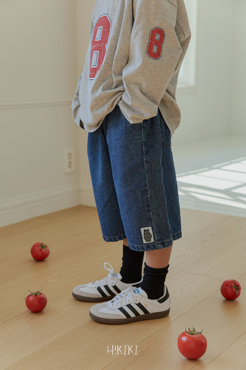 Hikiki - Korean Children Fashion - #kidzfashiontrend - Denim Bermuda Pants
