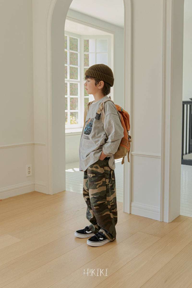 Hikiki - Korean Children Fashion - #littlefashionista - Camo Barrel Pants - 3