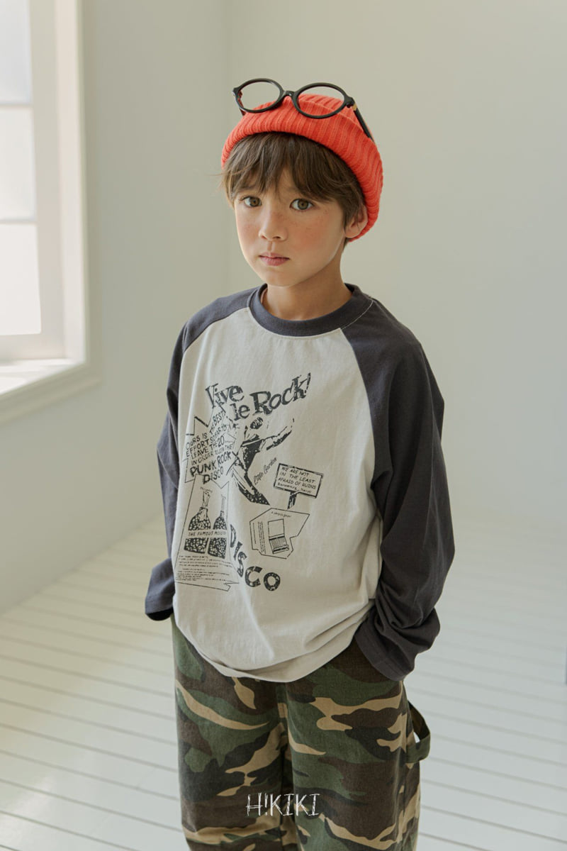Hikiki - Korean Children Fashion - #Kfashion4kids - Punk Raglan Tee  - 4