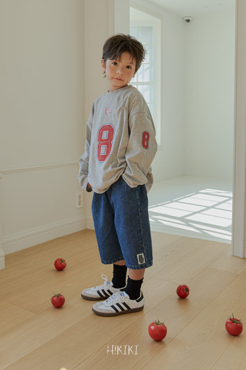 Hikiki - Korean Children Fashion - #littlefashionista - Denim Bermuda Pants - 3