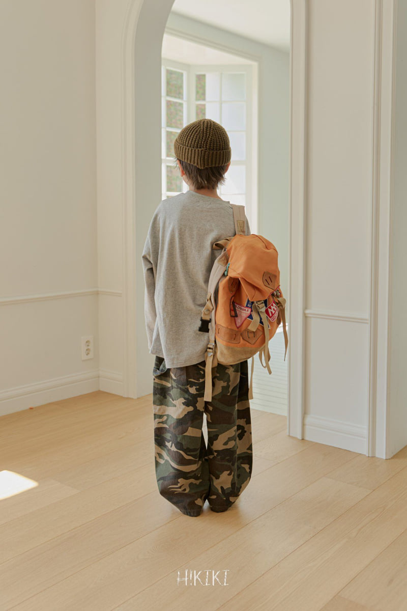 Hikiki - Korean Children Fashion - #littlefashionista - Camo Barrel Pants - 4