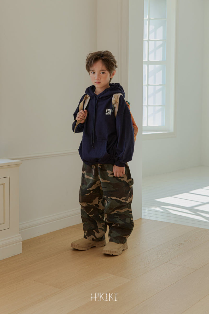 Hikiki - Korean Children Fashion - #minifashionista - Camo Barrel Pants - 5