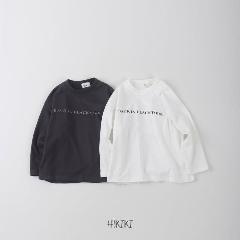 Hikiki - Korean Children Fashion - #minifashionista - Black Tour Tee - 12