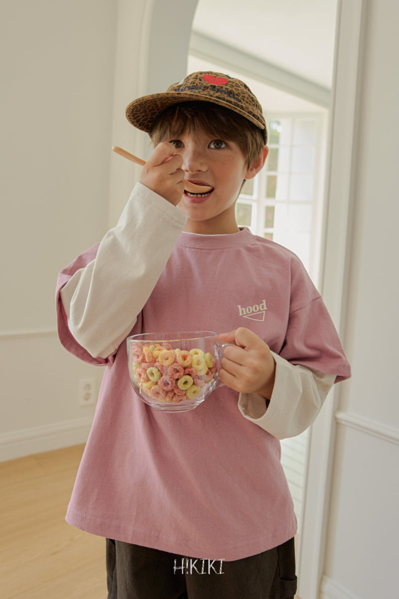 Hikiki - Korean Children Fashion - #prettylittlegirls - H Double Sleeve Tee - 9