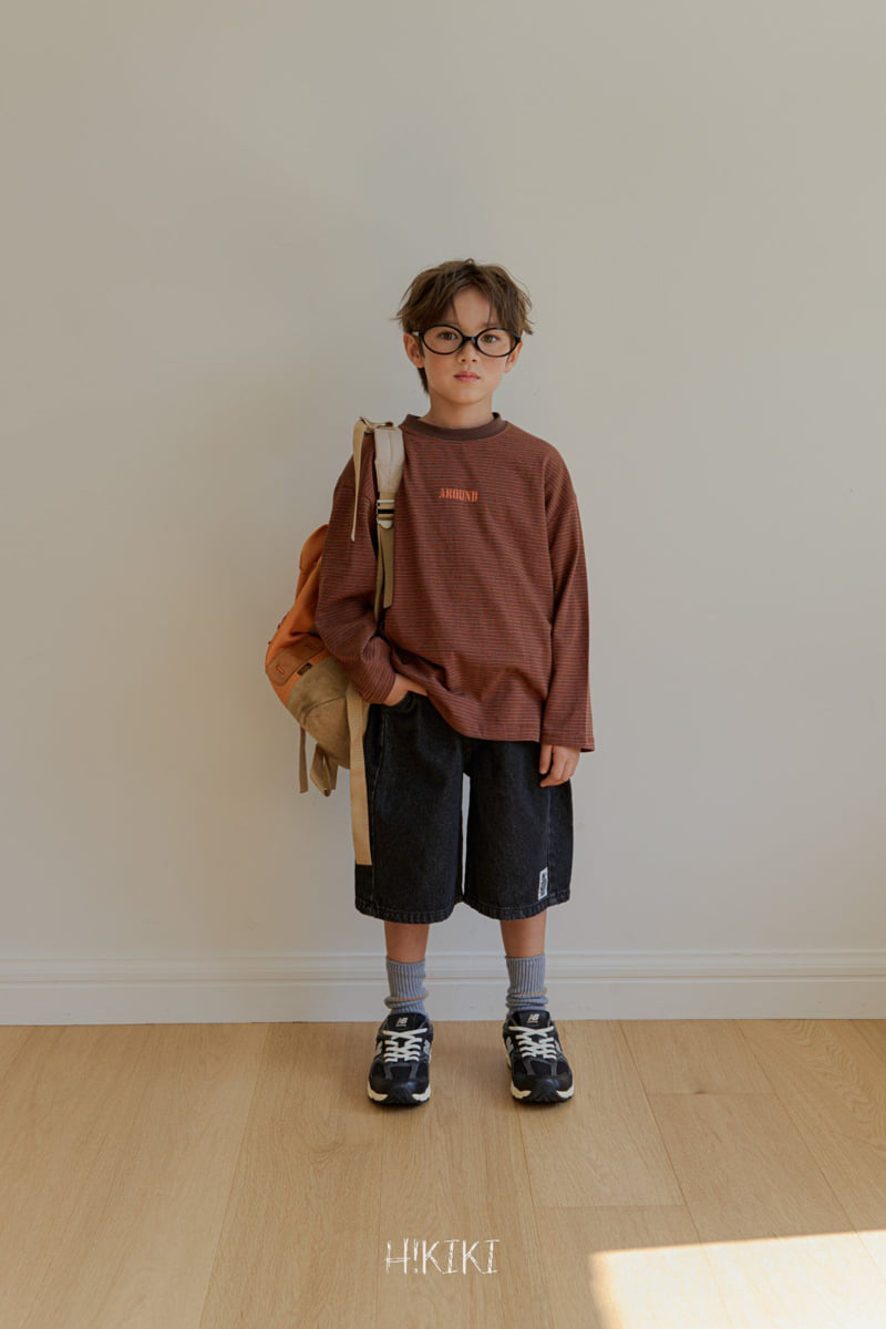 Hikiki - Korean Children Fashion - #stylishchildhood - Denim Bermuda Pants - 9