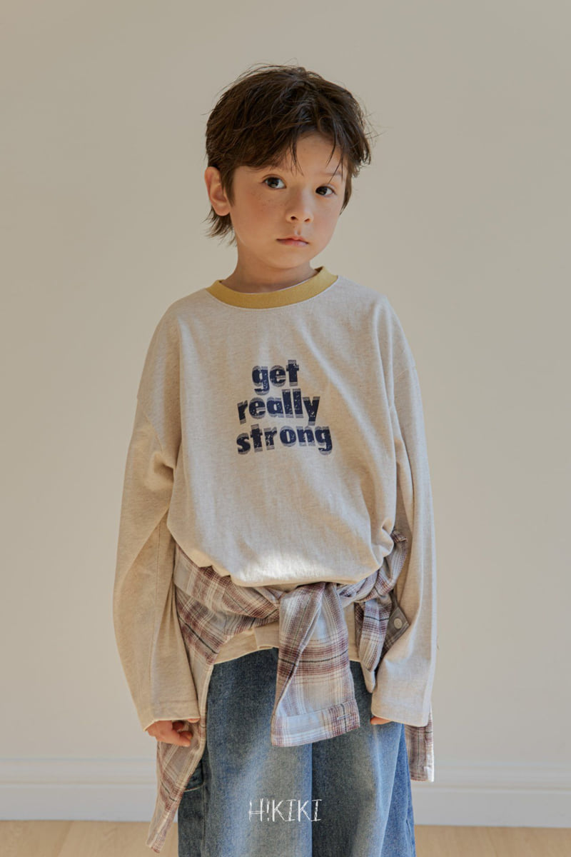 Hikiki - Korean Children Fashion - #toddlerclothing - Get Tee - 4