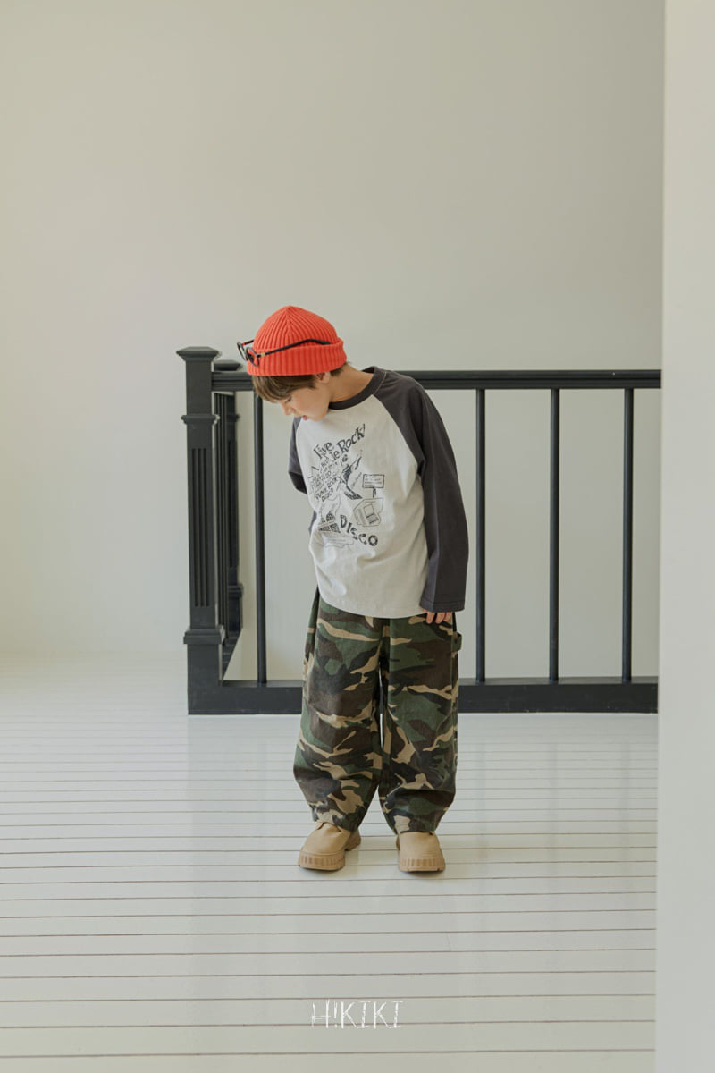 Hikiki - Korean Children Fashion - #todddlerfashion - Punk Raglan Tee  - 8