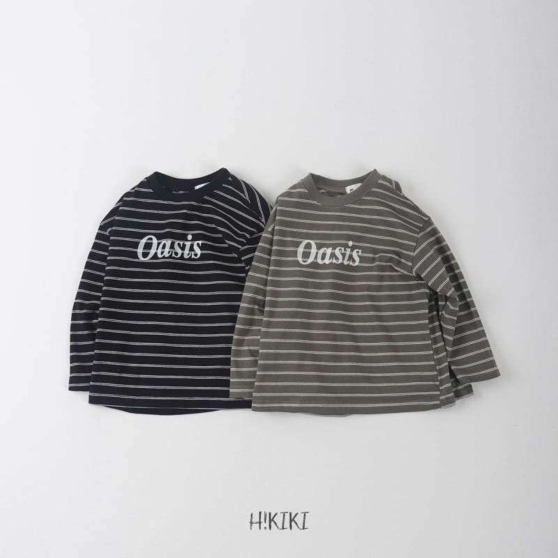 Hikiki - Korean Children Fashion - #toddlerclothing - Oasis Tee - 12