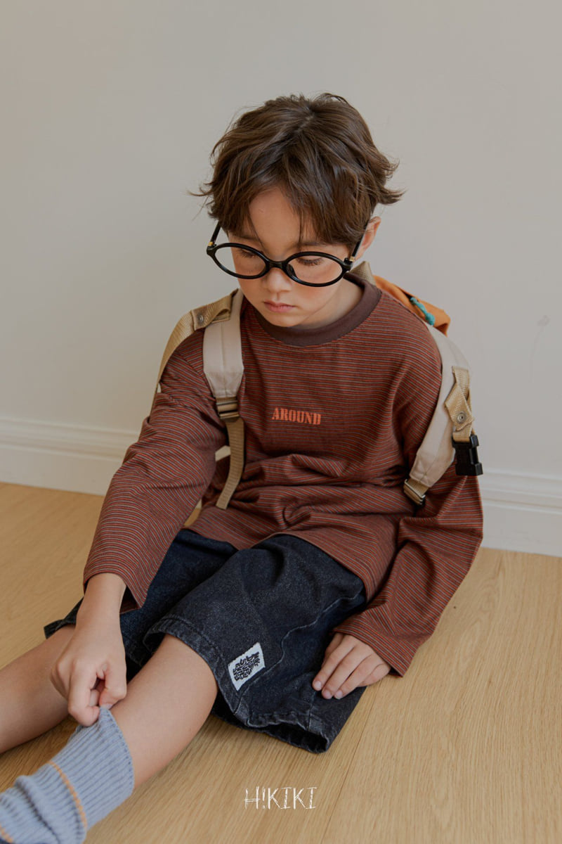 Hikiki - Korean Children Fashion - #toddlerclothing - Denim Bermuda Pants - 8
