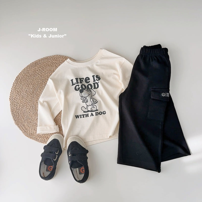 J-Room - Korean Children Fashion - #Kfashion4kids - Puppy Print Tee - 8