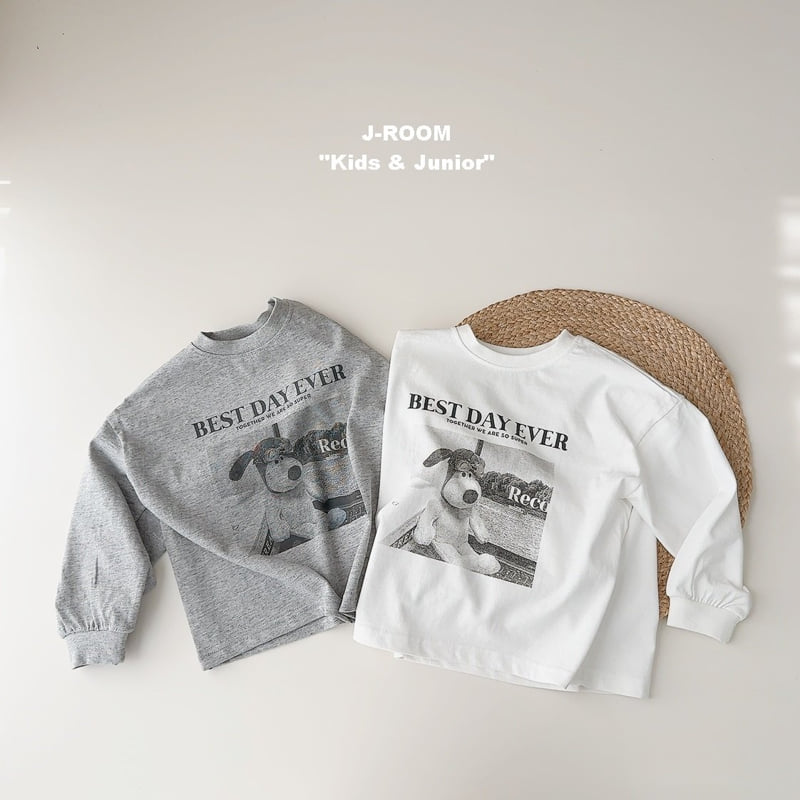 J-Room - Korean Children Fashion - #kidzfashiontrend - Black White Photo Print Tee - 4