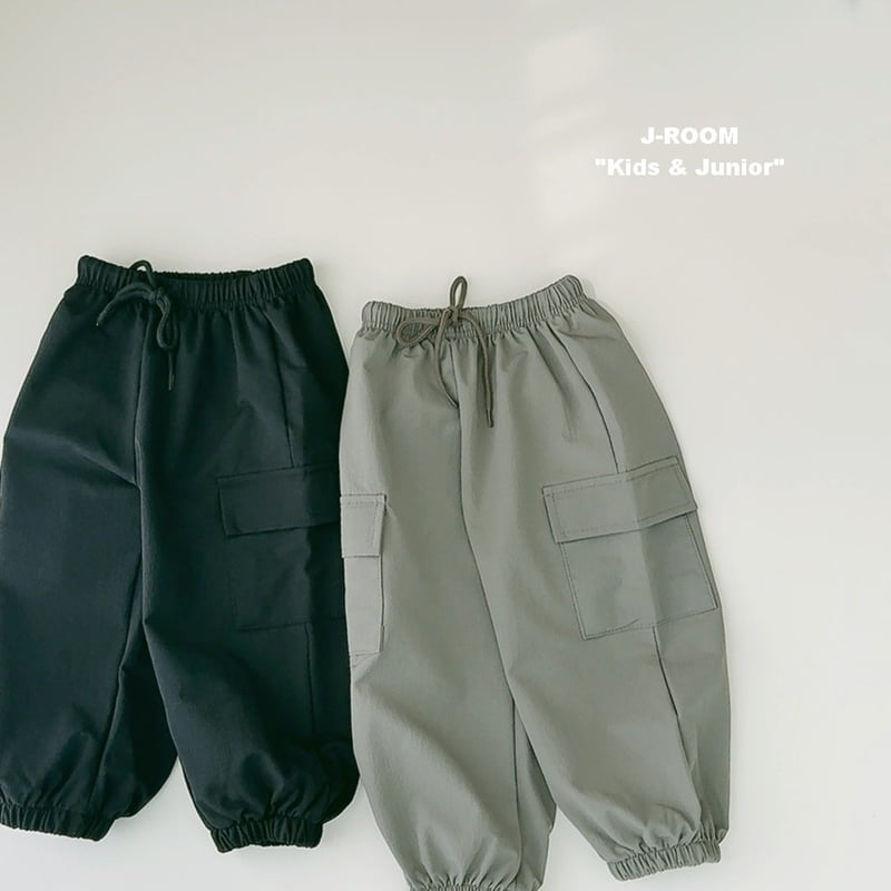 J-Room - Korean Children Fashion - #Kfashion4kids - Span Anorak Cargo Pants - 2