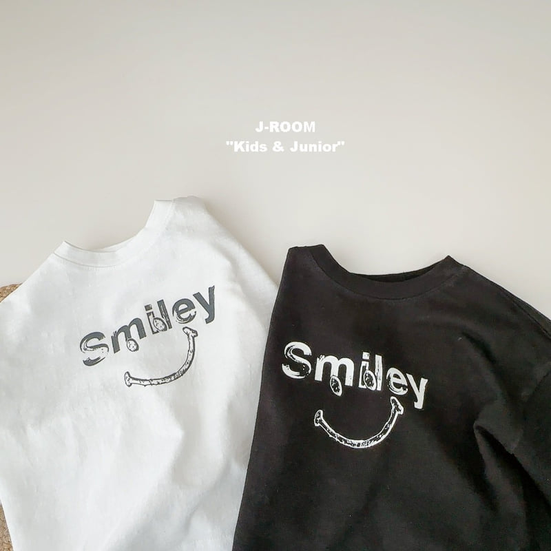 J-Room - Korean Children Fashion - #Kfashion4kids - Slub Smile Tee - 2