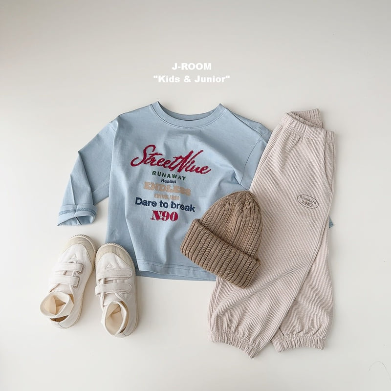 J-Room - Korean Children Fashion - #childofig - Vintage English Print Tee - 9