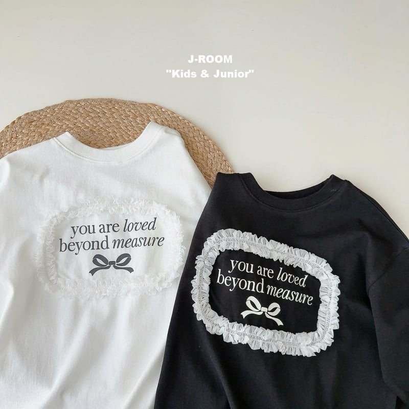 J-Room - Korean Children Fashion - #stylishchildhood - Round Lace Long Tee - 4