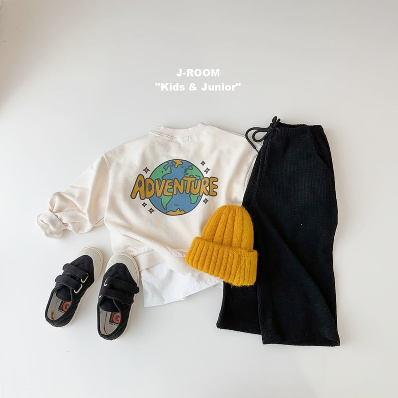 J-Room - Korean Children Fashion - #childofig - Soft Ribbed Wide Pants - 10