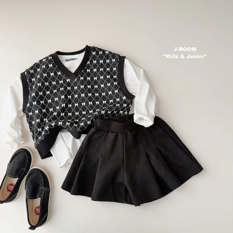 J-Room - Korean Children Fashion - #childofig - Double Pleated Skirt Pants - 6