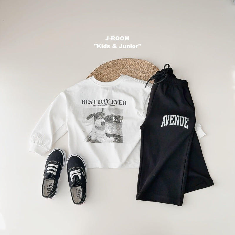 J-Room - Korean Children Fashion - #childofig - Black White Photo Print Tee - 9