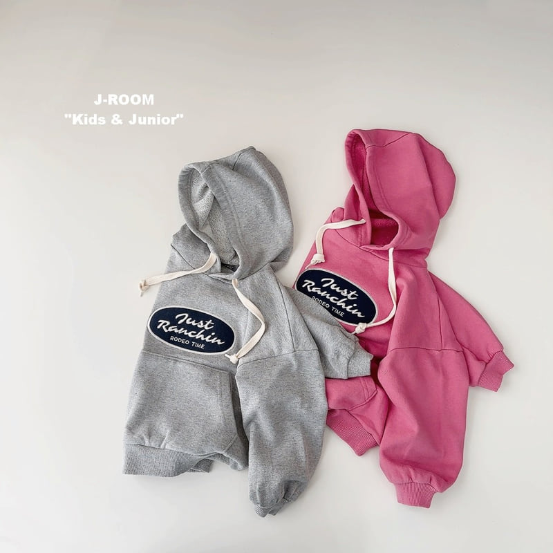 J-Room - Korean Children Fashion - #childofig - Just Patch Hoodie - 4