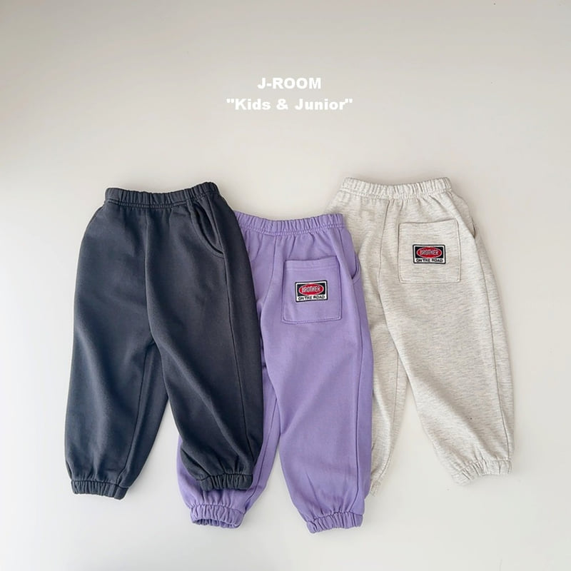 J-Room - Korean Children Fashion - #childofig - Wappen Jogger Pants