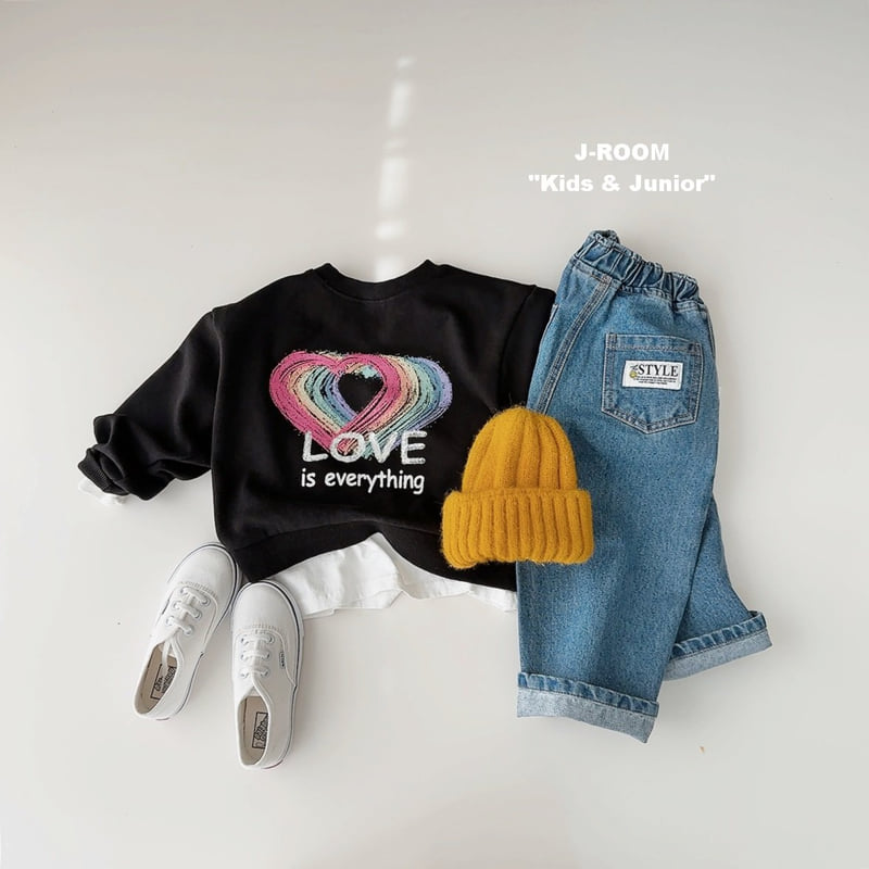 J-Room - Korean Children Fashion - #childrensboutique - Rainbow Sweatshirt - 6