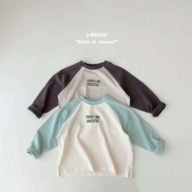 J-Room - Korean Children Fashion - #childrensboutique - Today Raglan Tee - 4