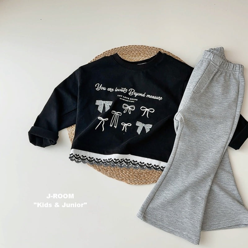 J-Room - Korean Children Fashion - #designkidswear - Double Span Bootcut Pants - 8