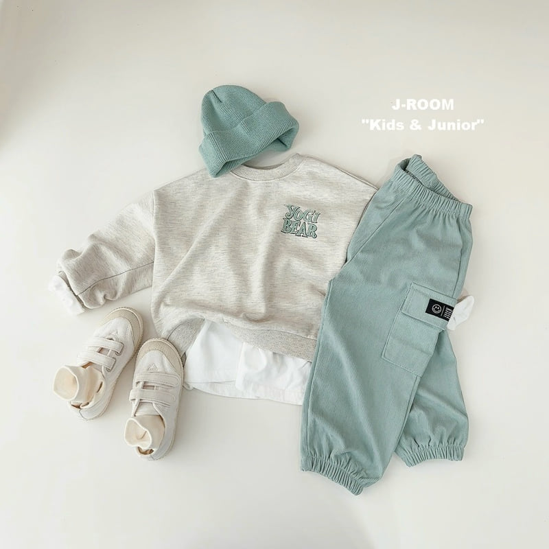 J-Room - Korean Children Fashion - #designkidswear - Shadow Bear Sweatshirt - 9