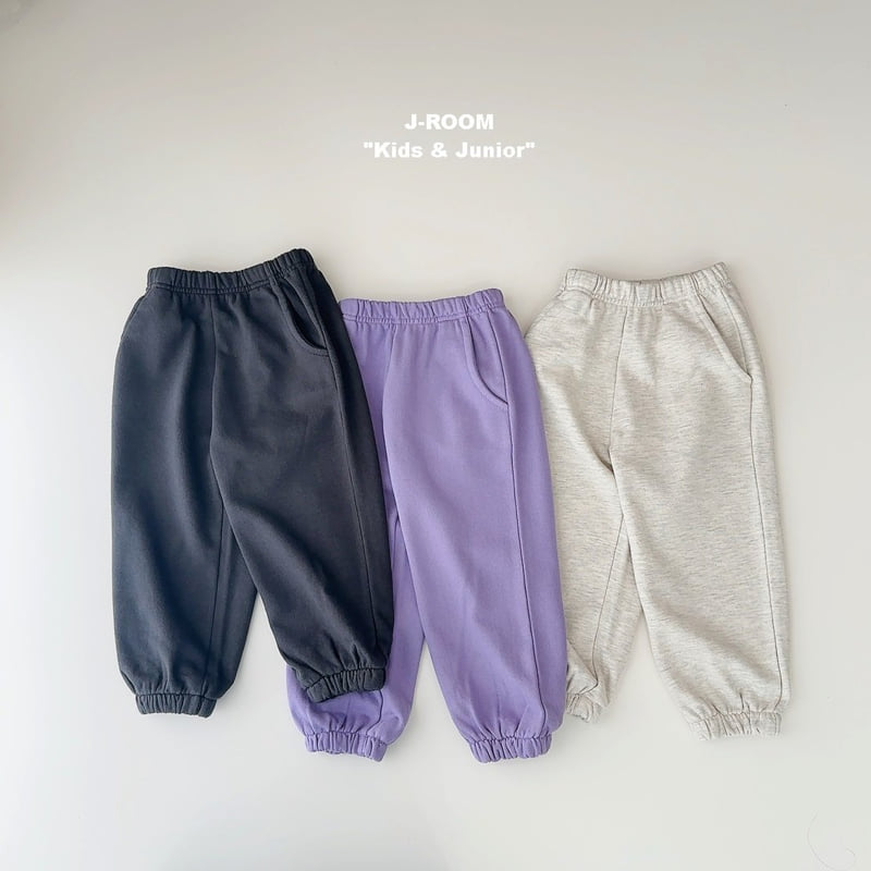 J-Room - Korean Children Fashion - #designkidswear - Wappen Jogger Pants - 3