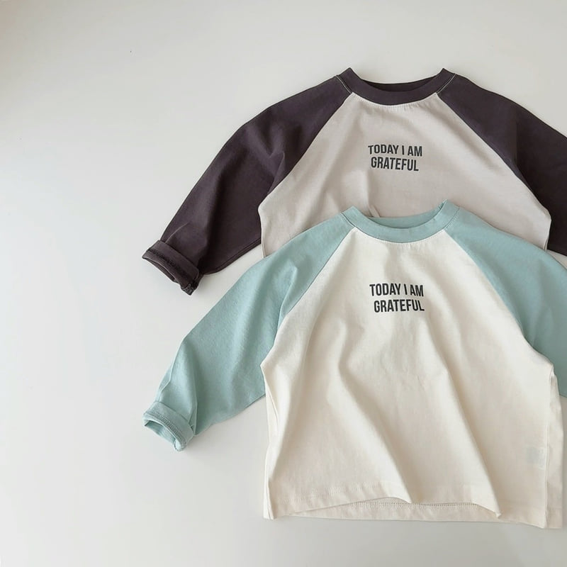J-Room - Korean Children Fashion - #discoveringself - Today Raglan Tee - 5