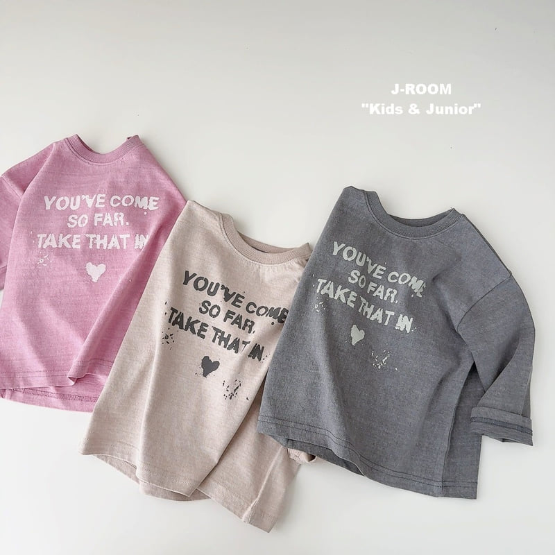 J-Room - Korean Children Fashion - #discoveringself - Pigment Print Tee - 2