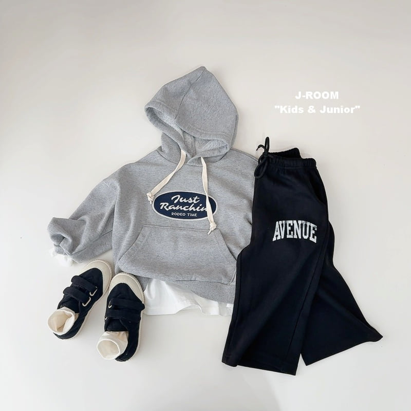 J-Room - Korean Children Fashion - #fashionkids - Just Patch Hoodie - 8