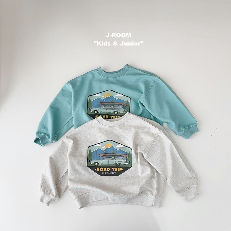 J-Room - Korean Children Fashion - #fashionkids - Camping Road Sweatshirt - 4