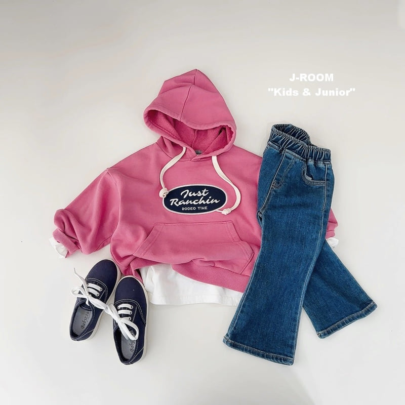 J-Room - Korean Children Fashion - #kidsshorts - Just Patch Hoodie - 9