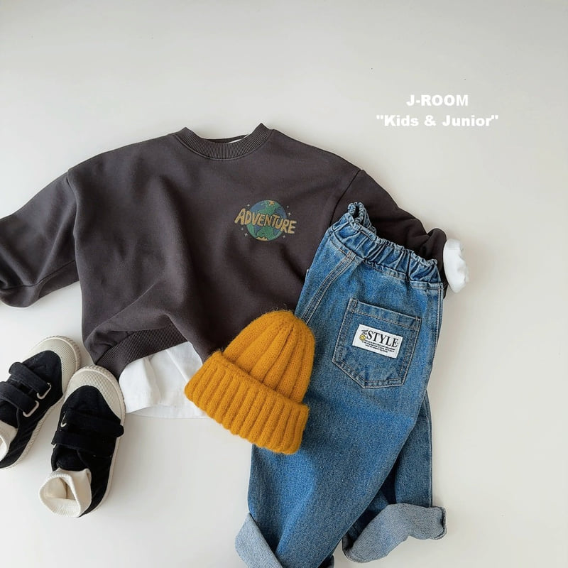 J-Room - Korean Children Fashion - #kidsshorts - Adventure Sweatshirt - 8