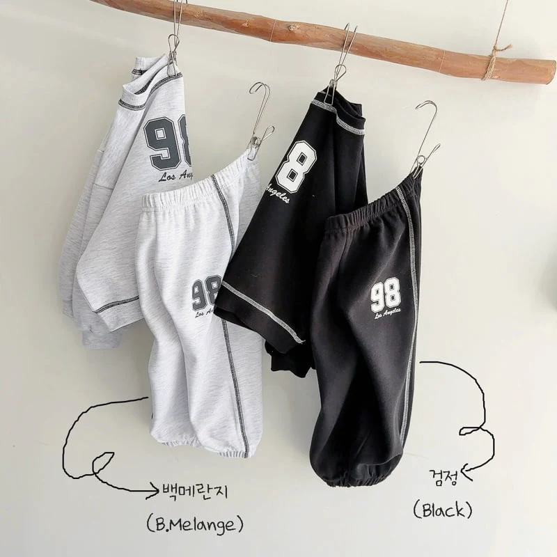 J-Room - Korean Children Fashion - #kidsshorts - 98 Chain Set - 2