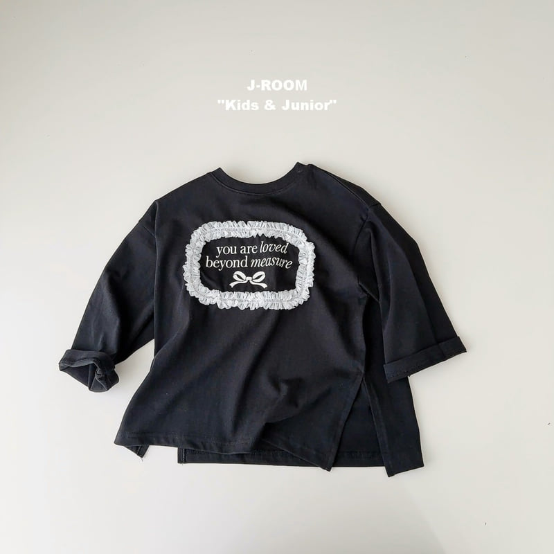 J-Room - Korean Children Fashion - #kidzfashiontrend - Round Lace Long Tee - 11