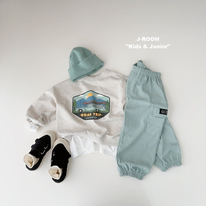 J-Room - Korean Children Fashion - #kidzfashiontrend - Camping Road Sweatshirt - 6