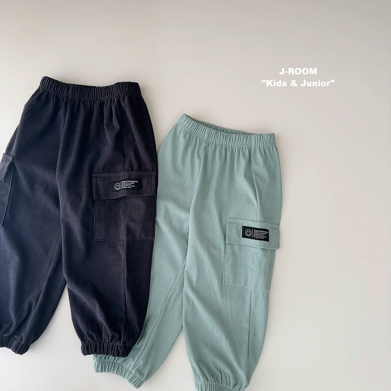J-Room - Korean Children Fashion - #kidzfashiontrend - Washed Corduroy Jogger Pants - 2