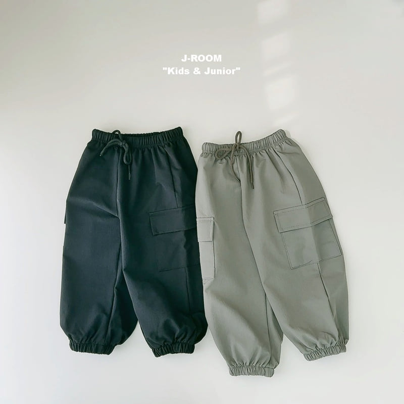 J-Room - Korean Children Fashion - #kidzfashiontrend - Span Anorak Cargo Pants