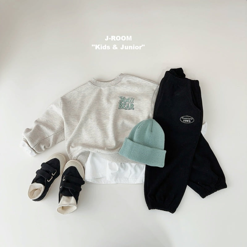 J-Room - Korean Children Fashion - #kidzfashiontrend - Soft Ribbed Jogger Pants - 9