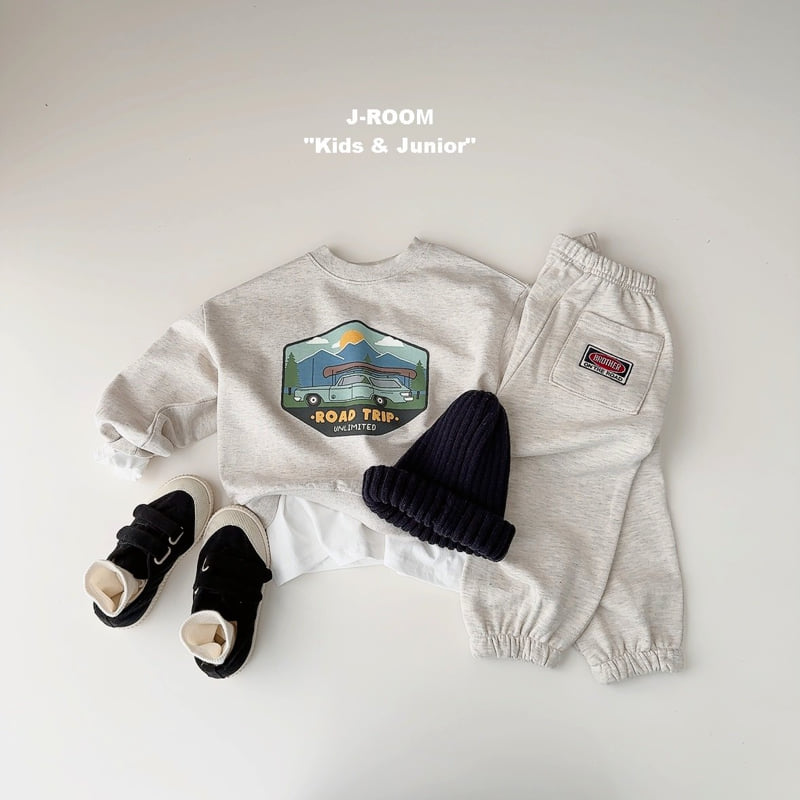 J-Room - Korean Children Fashion - #kidzfashiontrend - Wappen Jogger Pants - 8