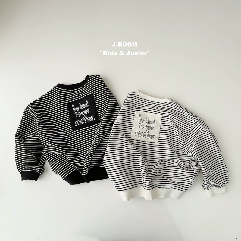 J-Room - Korean Children Fashion - #kidzfashiontrend - Kain Back Patch Sweatshirt - 2
