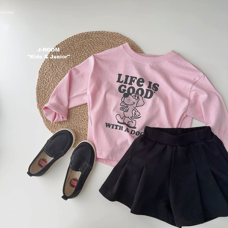 J-Room - Korean Children Fashion - #littlefashionista - Puppy Print Tee - 9