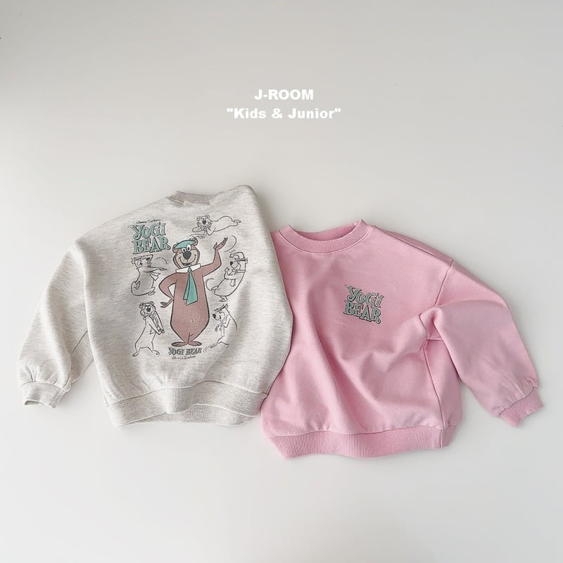 J-Room - Korean Children Fashion - #littlefashionista - Shadow Bear Sweatshirt - 2