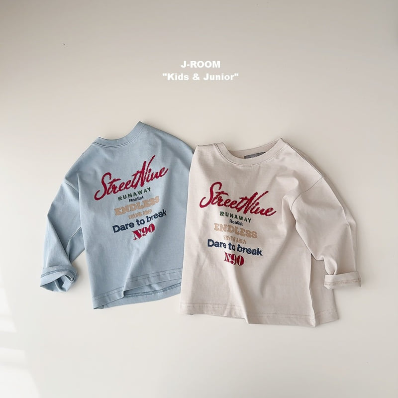 J-Room - Korean Children Fashion - #magicofchildhood - Vintage English Print Tee - 3