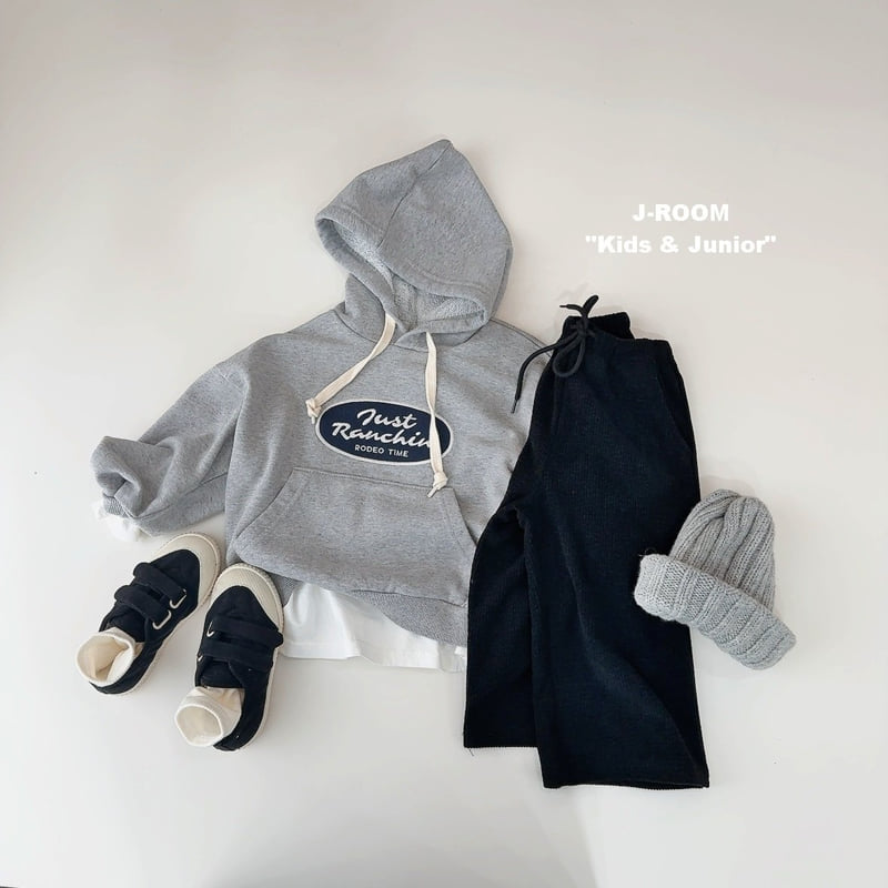 J-Room - Korean Children Fashion - #minifashionista - Soft Ribbed Wide Pants - 8