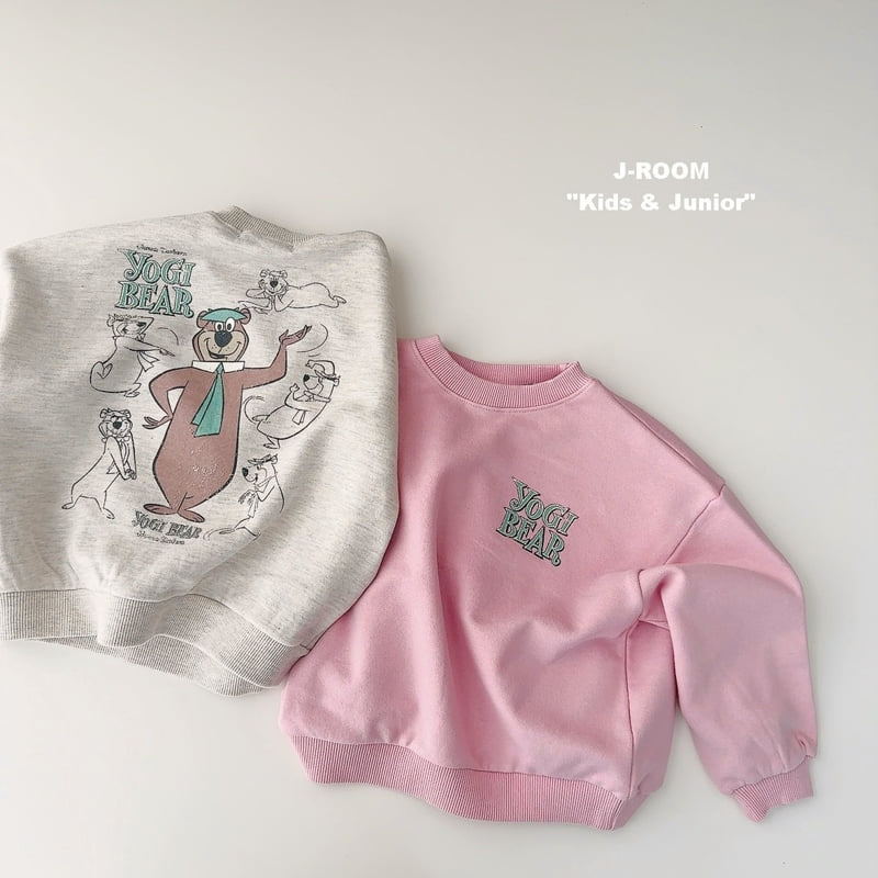 J-Room - Korean Children Fashion - #magicofchildhood - Shadow Bear Sweatshirt - 4