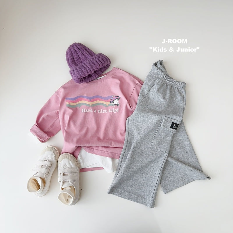 J-Room - Korean Children Fashion - #minifashionista - Mushroom Print Tee - 7