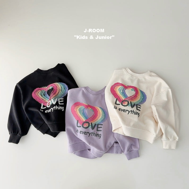 J-Room - Korean Children Fashion - #prettylittlegirls - Rainbow Sweatshirt